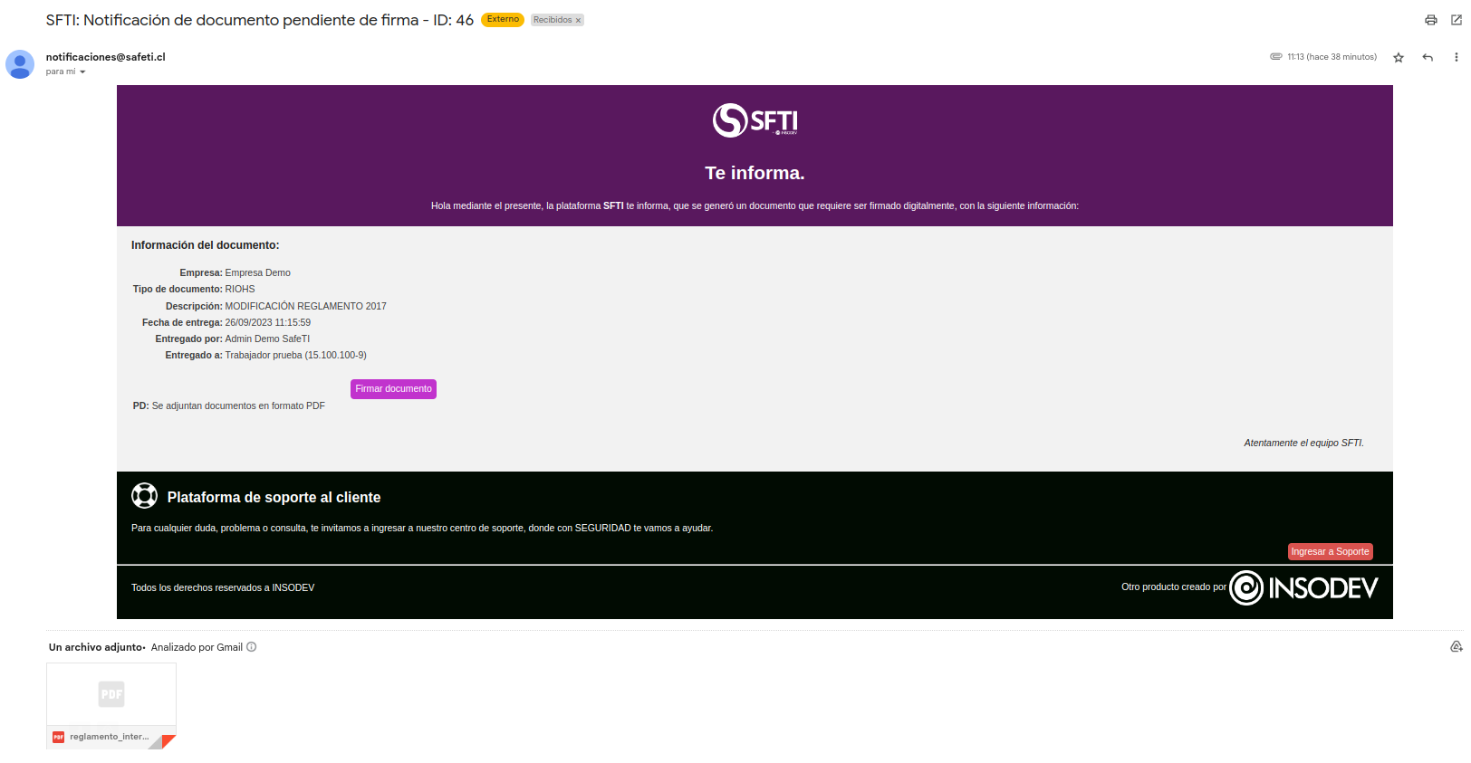 correo