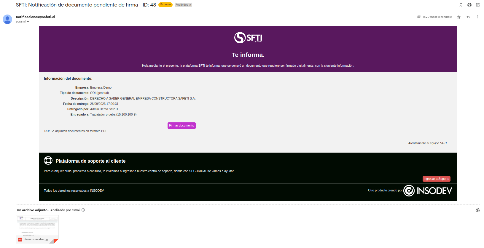 correo