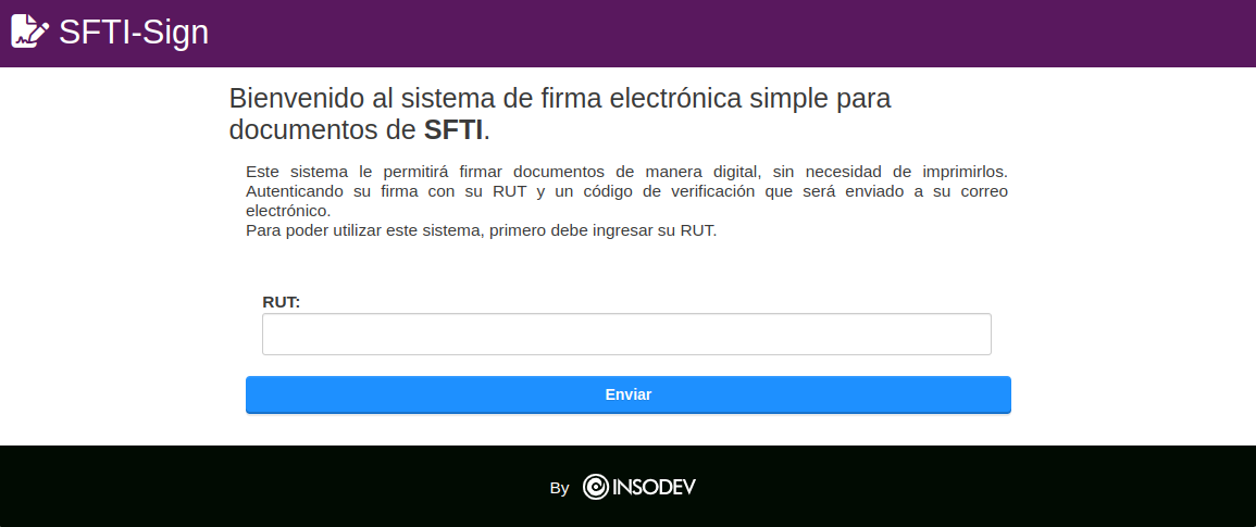 inicio rut