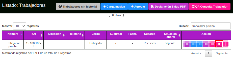 inicio trabajador