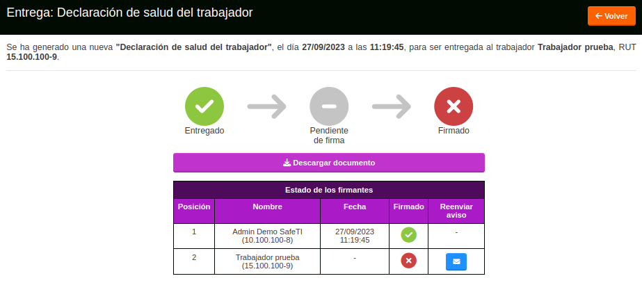 entrega