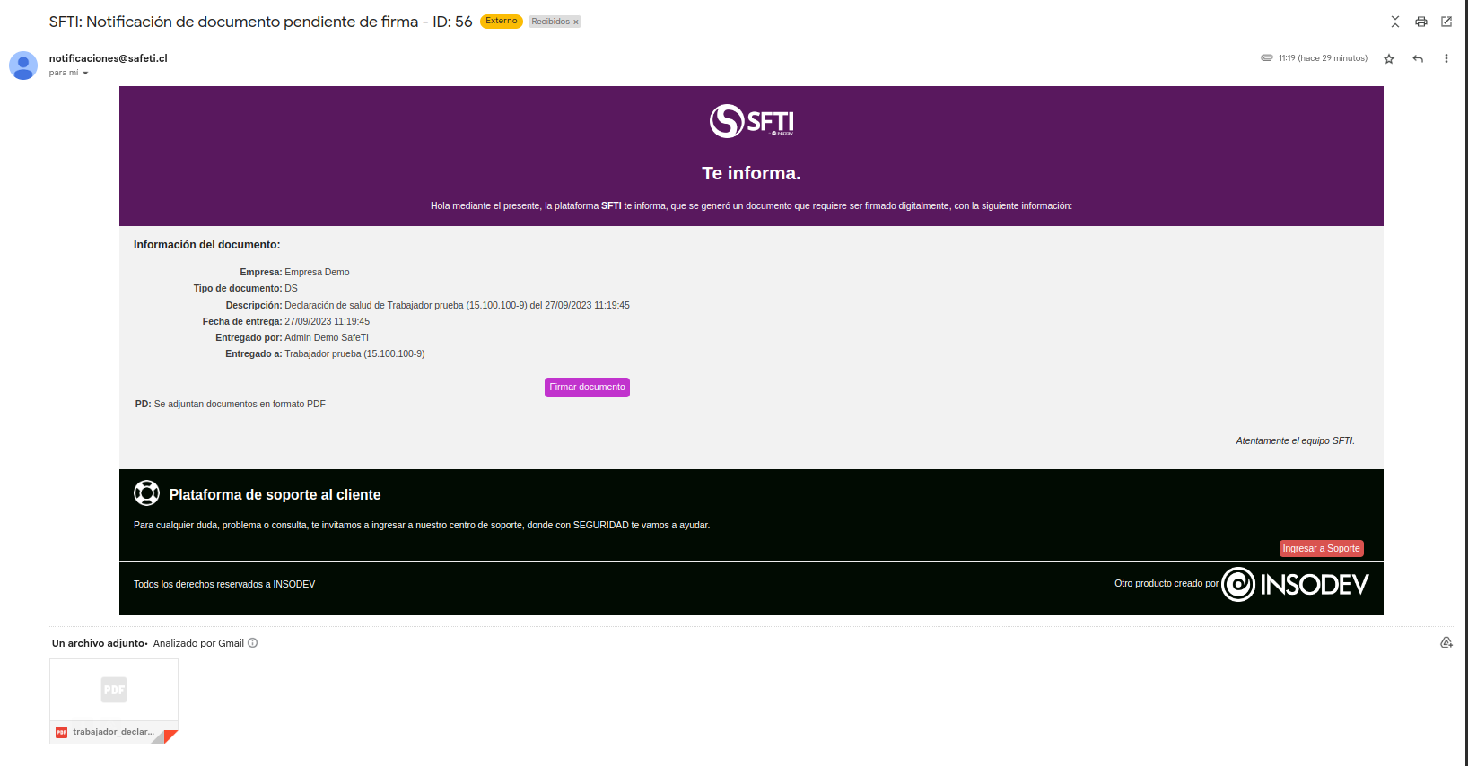 correo