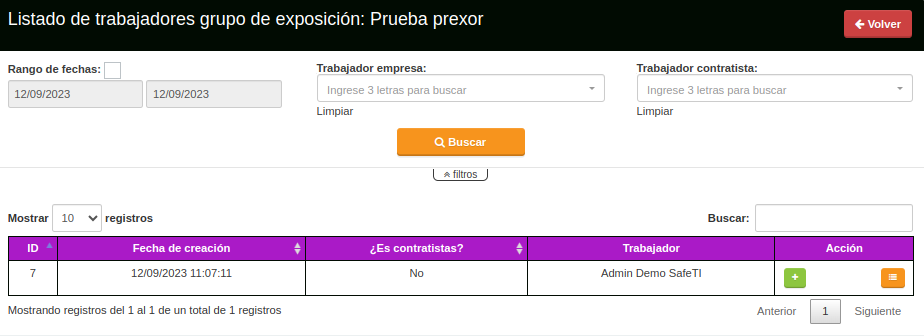 listado