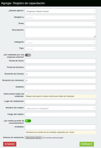 formulario