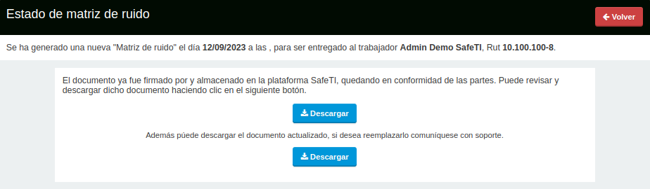 matriz de ruido