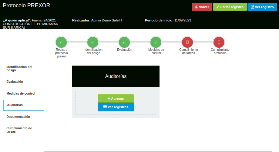 ver auditoria