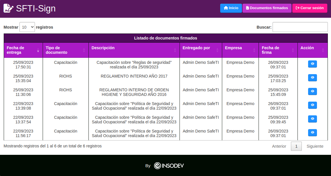 listado doc firmados