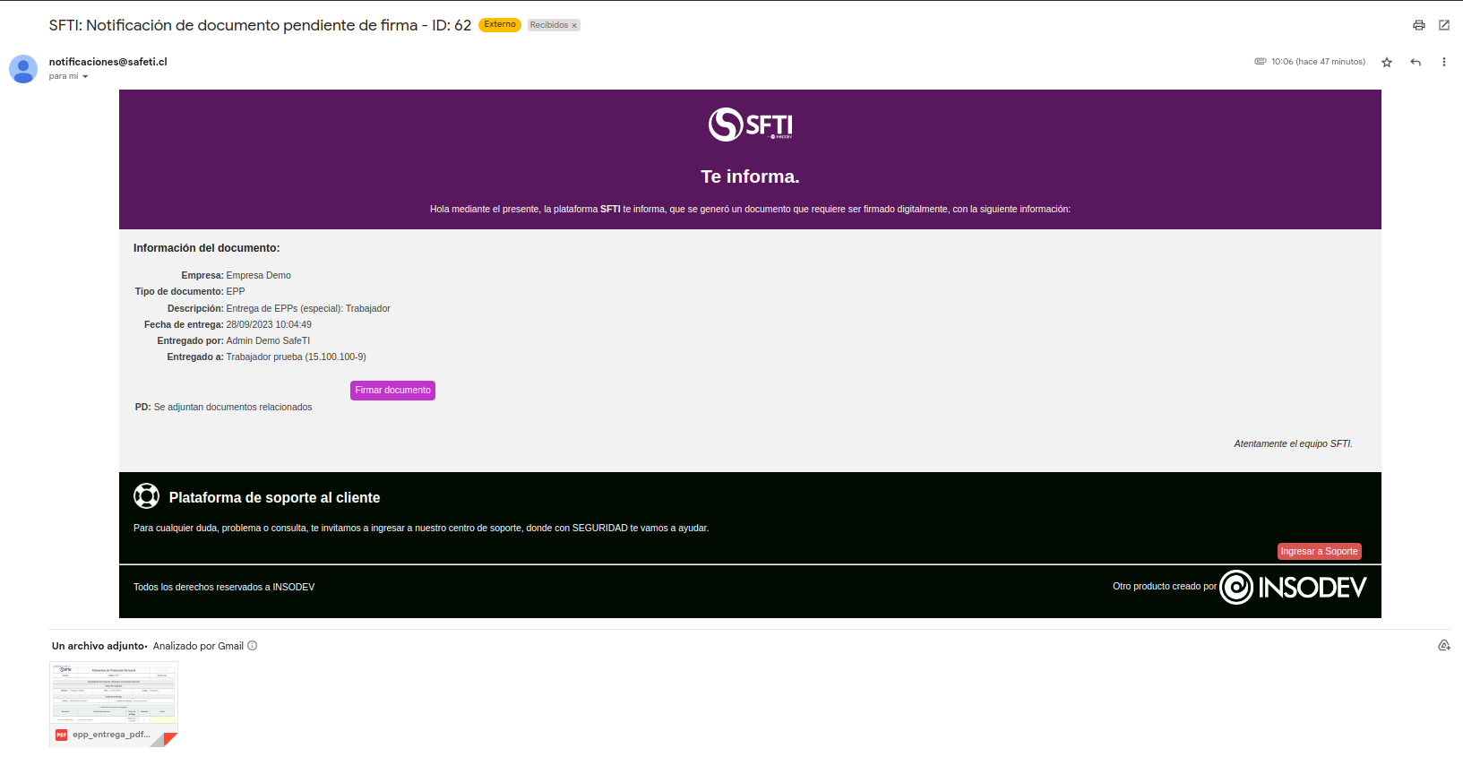 correo