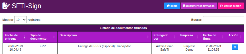 listado doc firmados