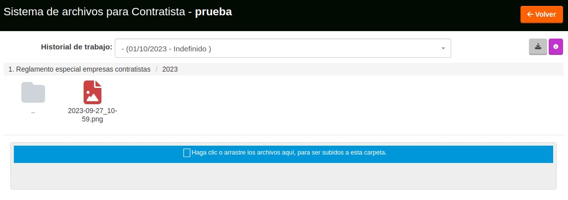 Documento rechazado